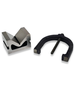 Alternative view of 2" x 3" x 2" MATCHED PAIR VEE BLOCK SET AND CLAMPS