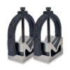 2" x 3" x 2" MATCHED PAIR VEE BLOCK SET AND CLAMPS