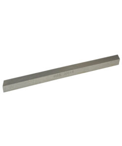 SQUARE TOOL STEEL 3/8" X 6" LONG BLANK END