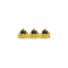 3 x 60 Degree Coated Screw Cutting Tips (external) 11era