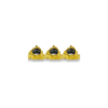 3 x 60 Degree Coated Screw Cutting Tips (internal) 11nra