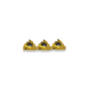 3 x 55 Degree Coated Screw Cutting Tips (internal) 16nra