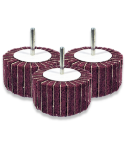 3PC 80MM X 40MM SANDPAPER ROTARY WHEEL