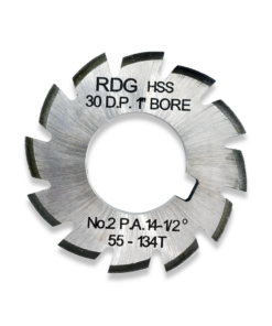 30 DP INVOLUTE GEAR CUTTERS NUMBER 2