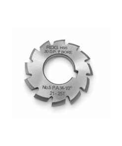 30 DP INVOLUTE GEAR CUTTERS NUMBER 5