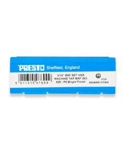 Presto 3/16" x 32tpi BSF HSS Set of 3 taps