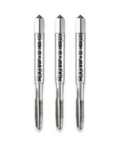 3/16" HSS TAPS SET 32TPI THREAD