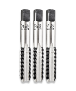 3/4" TAPS SET BSF x 12tpi