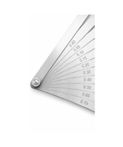 Alternative view of 10PC FEELER / THICKNESS GAUGE SET RANGE 0.05 - 0.8MM 300MM LONG