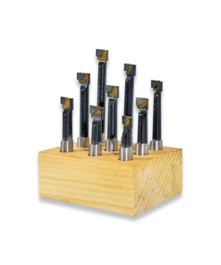 35MM BORING HEAD 1 MORSE TAPER 1MT MICRO ADJUSTMENT WITH 9PC 8MM TOOL SET - Image 3