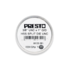 Presto 3/8" UNC HSS Circular split die