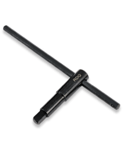 Alternative view of 3/8" lathe chuck key (square)