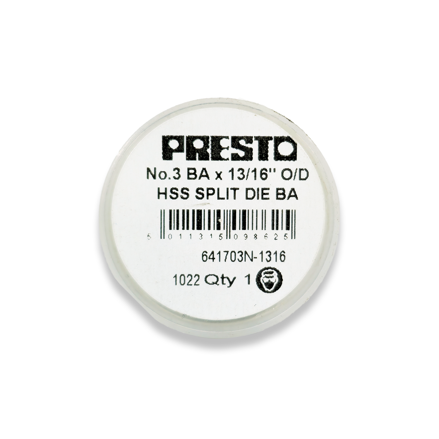 PRESTO 3BA HSS Split Die