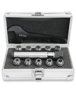 3MT ER16 COLLET CHUCK WITH 10 PC COLLET SET AND SPANNER RDGTOOLS