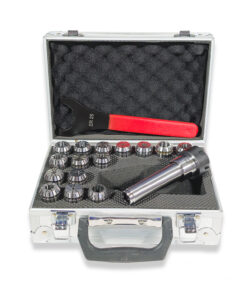 3MT ER25 COLLET CHUCK SET COLLETS CHUCK SPANNER FITTED STORAGE CASE RDGTOOLS