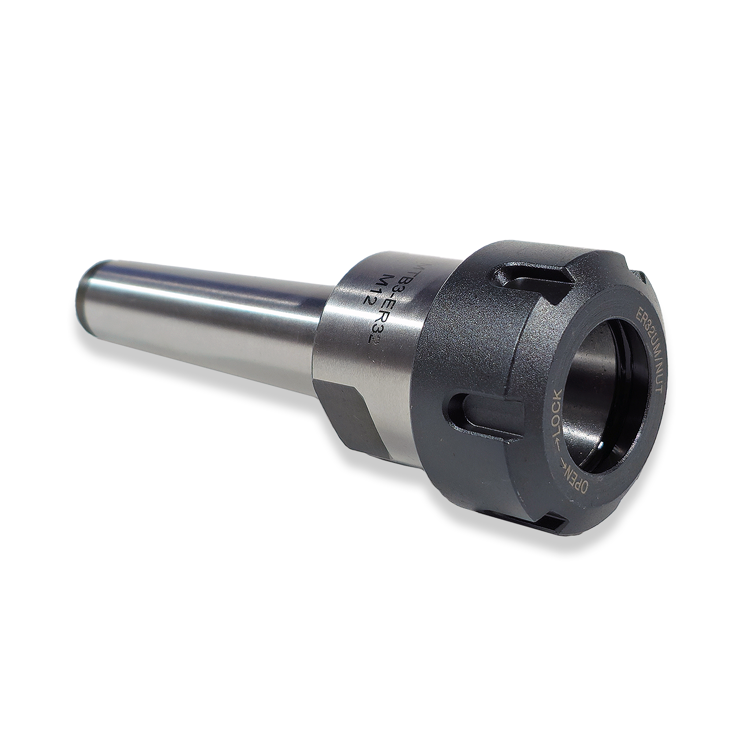 3MT ER32 COLLET CHUCK 3 MORES TAPER WITH 12MM DRAWBAR THREAD RDGTOOLS - Image 2