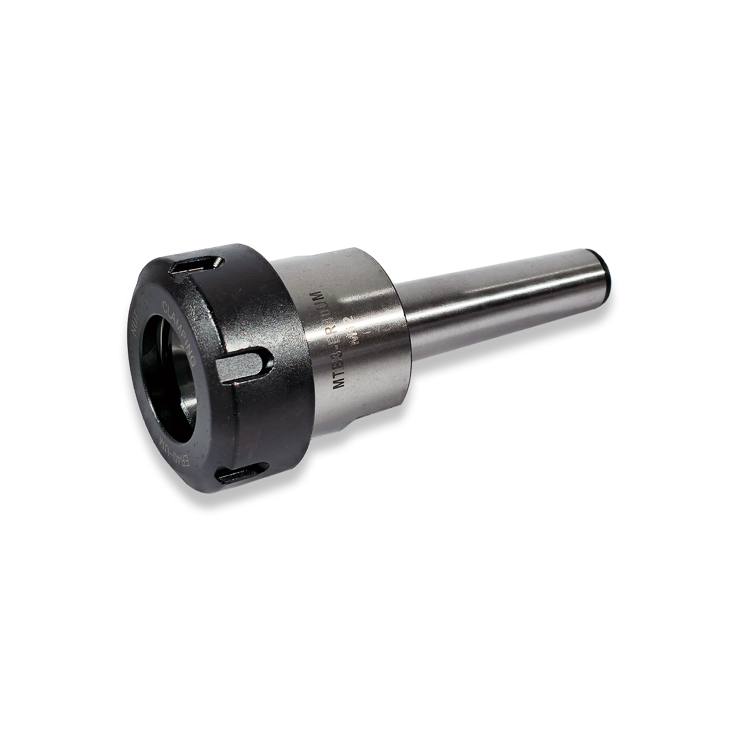 3MT ER40 COLLET CHUCK 3 MORSE TAPER SHANK WITH 12MM DRAWBAR - Image 2