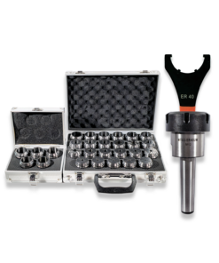 3MT ER40 COLLET SET LARGER RANGE COLLETS (3-30MM) CHUCK AND SPANNER BY RDGTOOLS
