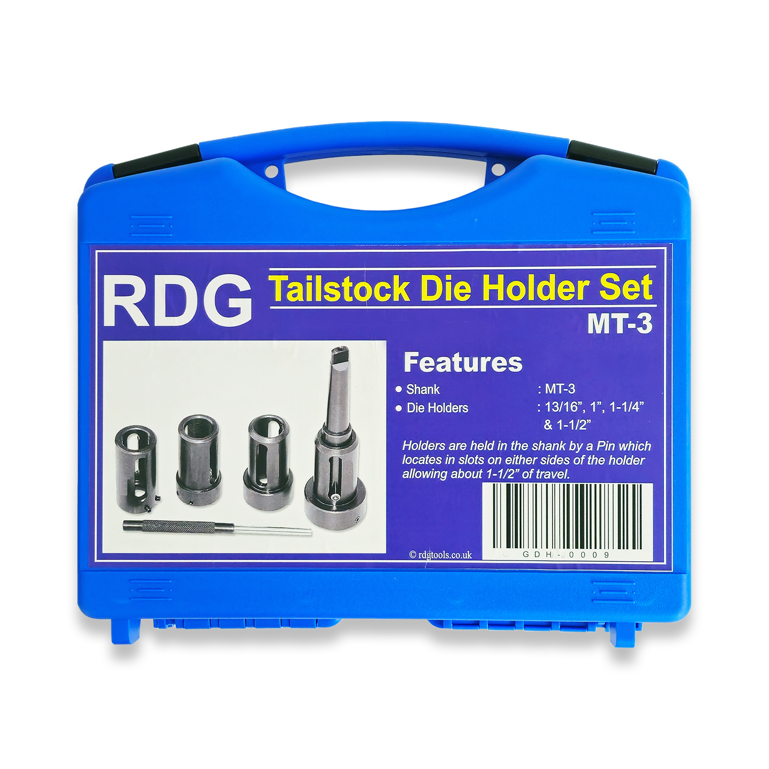 3MT TAILSTOCK DIE HOLDER SET WITH A 3MT SHANK (DELUXE) - Image 4
