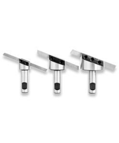 Alternative view of 3PC FLY CUTTER SET WITH HSS TOOL STEEL 1/2" SHANK