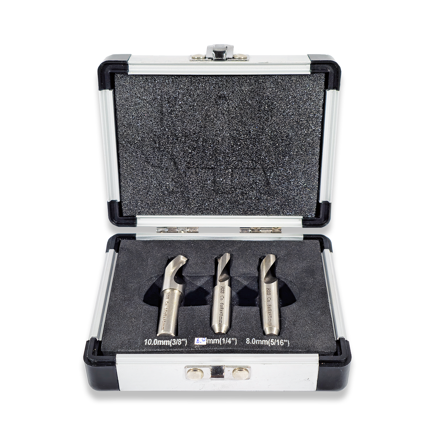 3PC SPOT WELD DRILLS HSS COBALT 6.5MM, 8MM, 10MM,HIGH SPEED COBALT