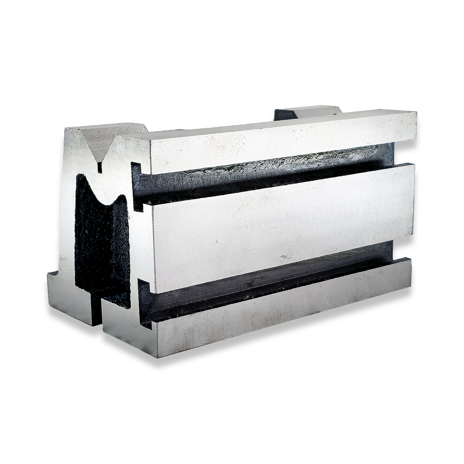 3" x 3" x 5" TEE SLOTTED VEE ANGLE PLATE