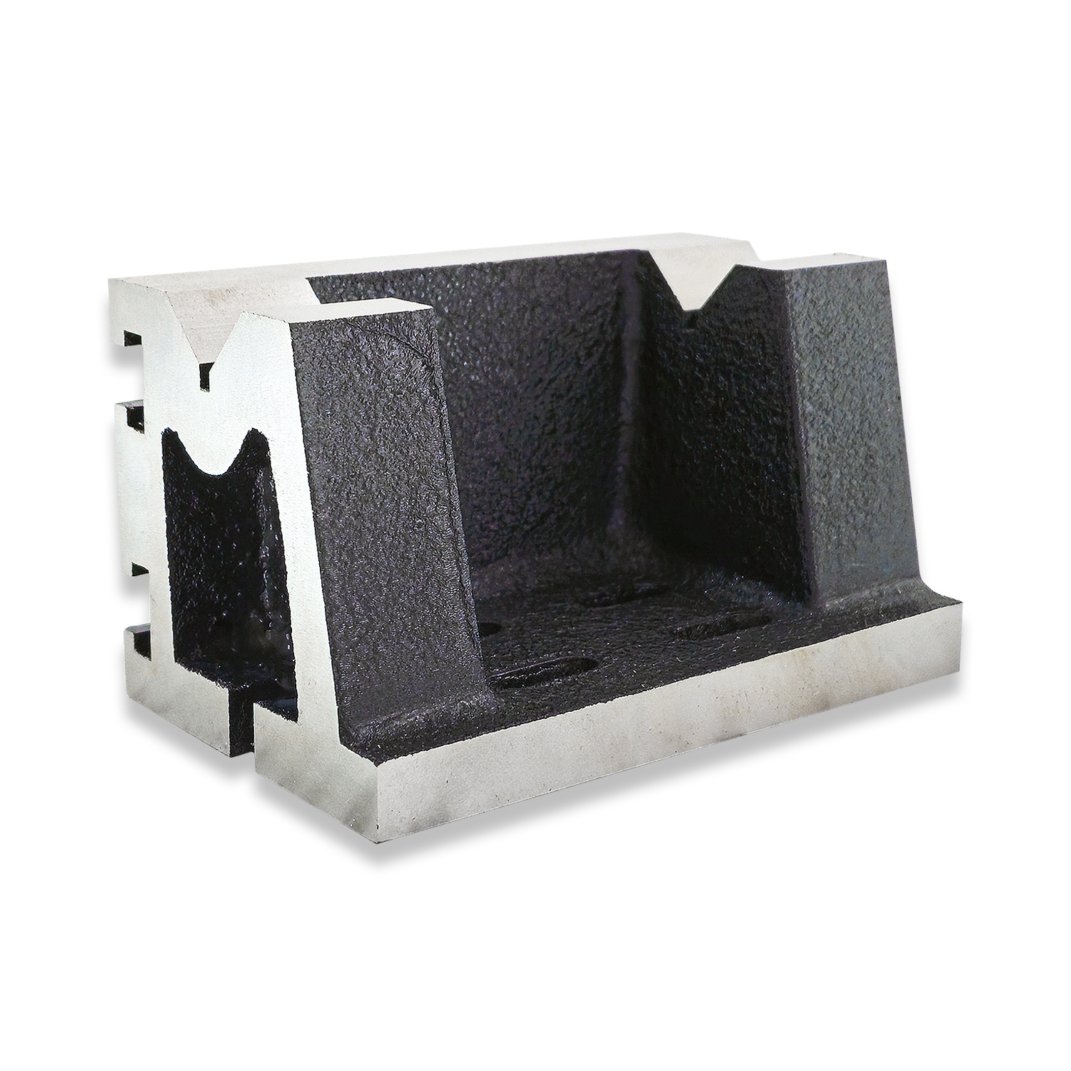 3" x 3" x 5" TEE SLOTTED VEE ANGLE PLATE - Image 2