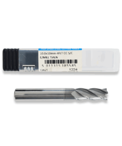 Presto 10mm 4 Flute Solid Carbide Milling Cutter End Mill