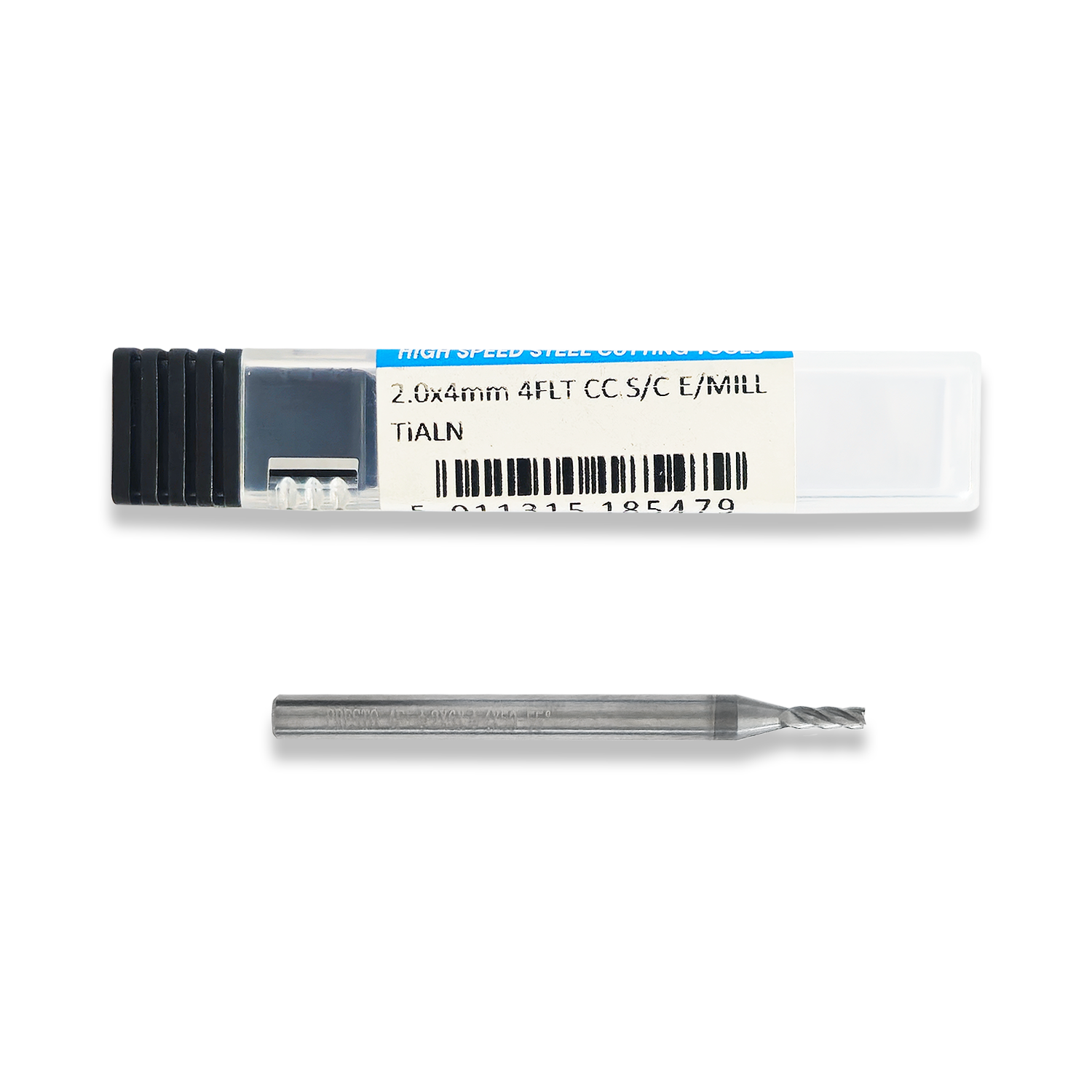 Presto 2mm 4 Flute Solid Carbide Milling Cutter End Mill