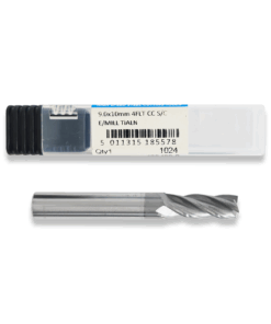 Presto 9mm 4 Flute Solid Carbide Milling Cutter End Mill