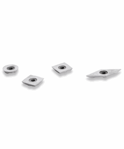 Alternative view of 4 INTERCHANGEABLE CARBIDE INSERTS FOR OUR WOOD TURNING CHISELS