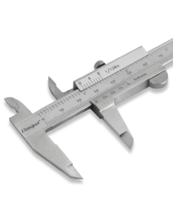 4'' MANUAL VERNIER CALIPER MICROMETER 0-100MM PRECISION MADE BY DASQUA 1120-3114 - Image 3