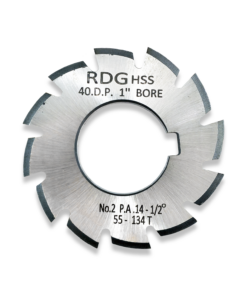 40 DP INVOLUTE GEAR CUTTERS NUMBER 2
