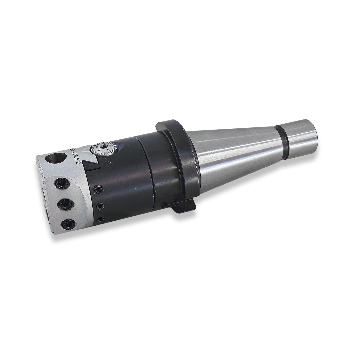40 INTERNATIONAL BORING HEAD WITH 9PC BRAZED TOOL SET (2" DIA) - Image 2