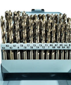 Alternative view of 6 - 10MM DRILL SET PRECISION HIGH SPEED STEEL