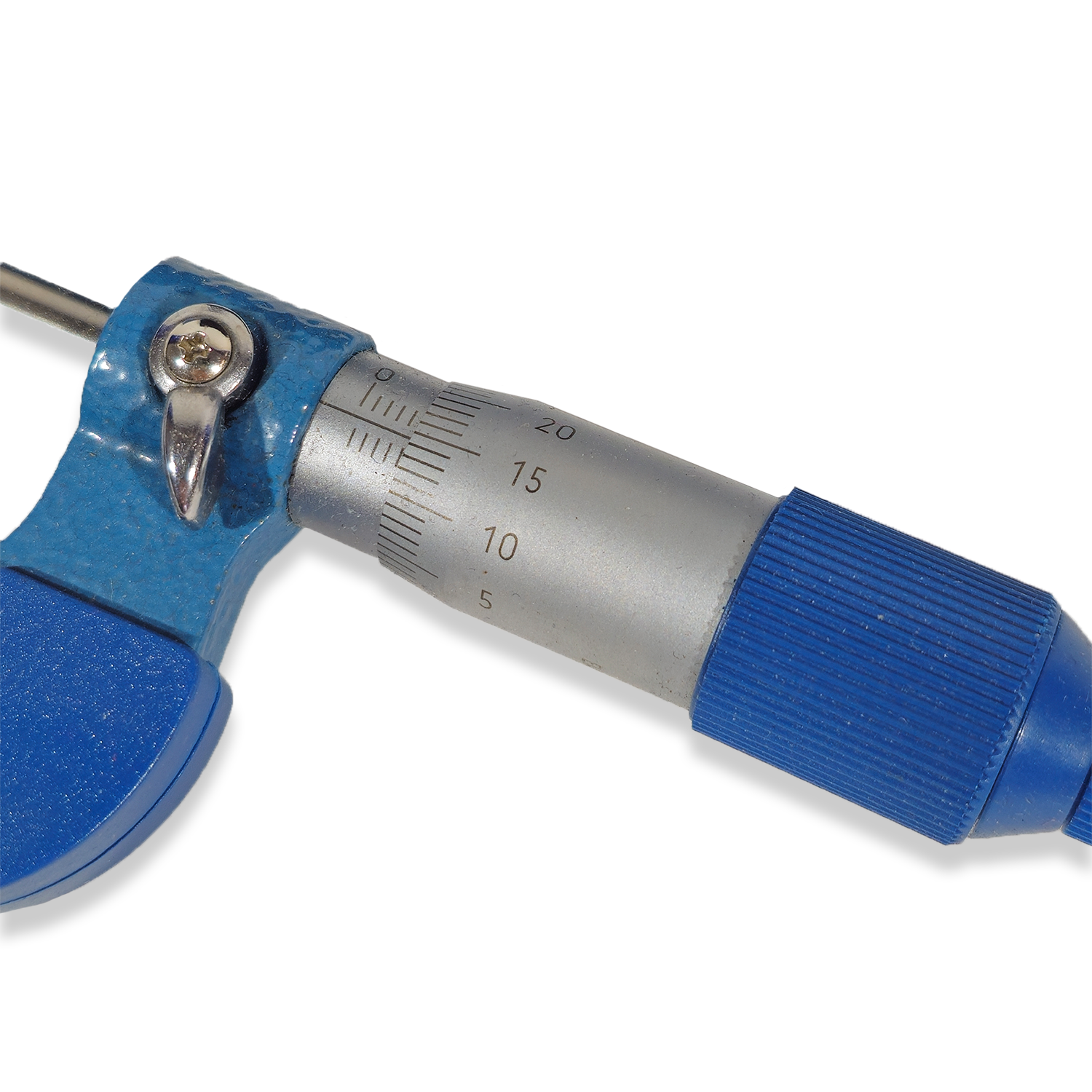METRIC EXTERNAL OUTSIDE MICROMETER CALIPER 0-25MM PRECISION BY DASQUA 4111-6405 WITH THERMAL PROTECTION - Image 2