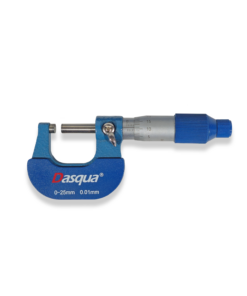 METRIC EXTERNAL OUTSIDE MICROMETER CALIPER 0-25MM PRECISION BY DASQUA 4111-6405 WITH THERMAL PROTECTION