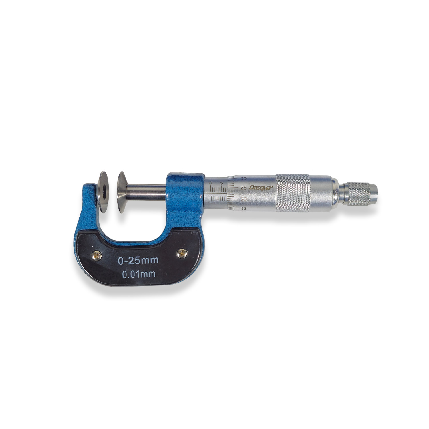 Dasqua 0-25mm Outside Disc Micrometer 4111-8102