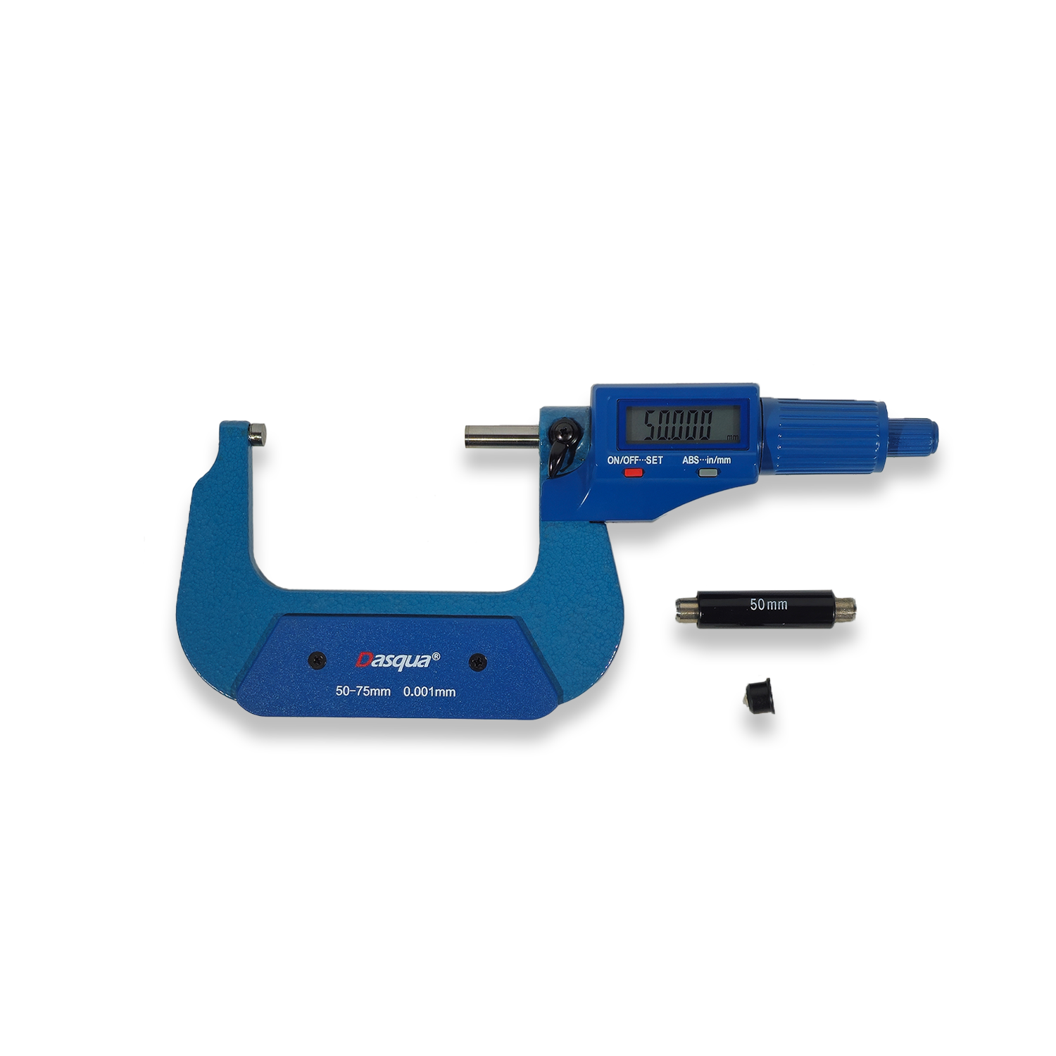 Dasqua Digital Outside Micrometer 50-75mm / 2-3" stainless steel spindle - 4210-2115A - Image 4