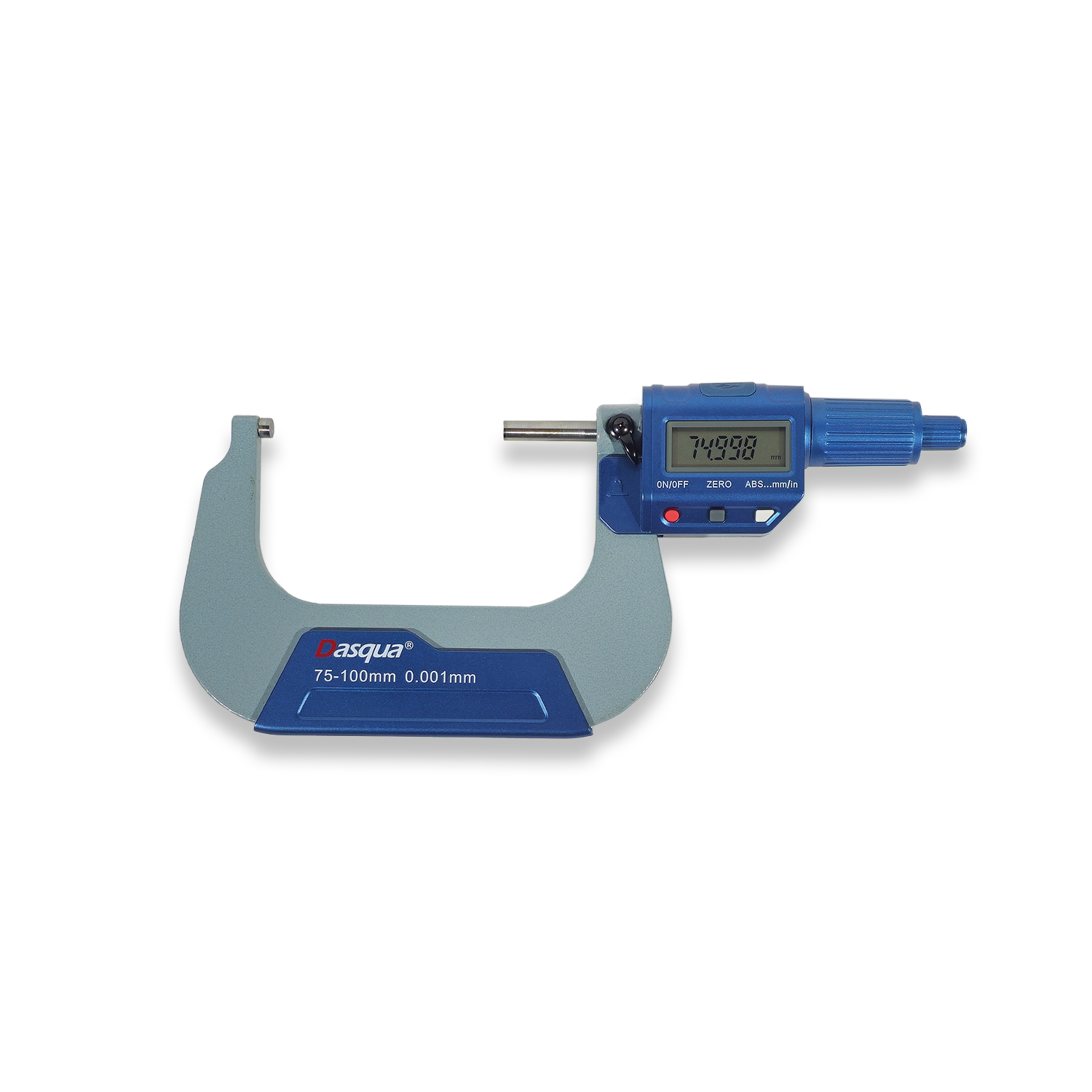 DIGITAL OUTSIDE ELECTRONIC MICROMETER 75-100MM/3-4'' PRECISION BY DASQUA 4230-2020