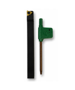Alternative view of 10MM Indexable External Lathe Tool "55 degree" (11 tip) imperial thread cutting