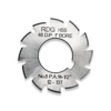 48 DP INVOLUTE GEAR CUTTERS NUMBER 8