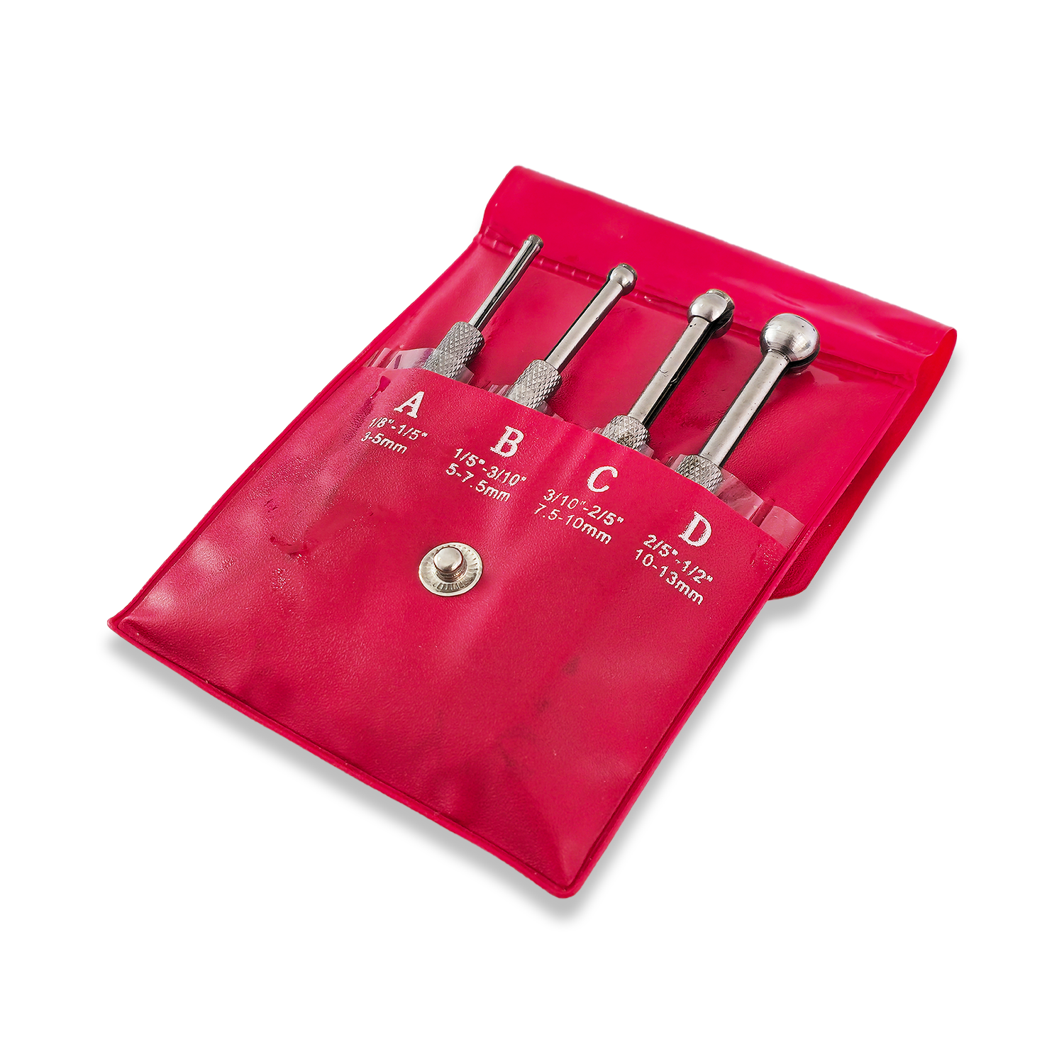 4PC Small Hole Gauges / telescoping to measure range 1/8 - 1/2 inches. - Image 2