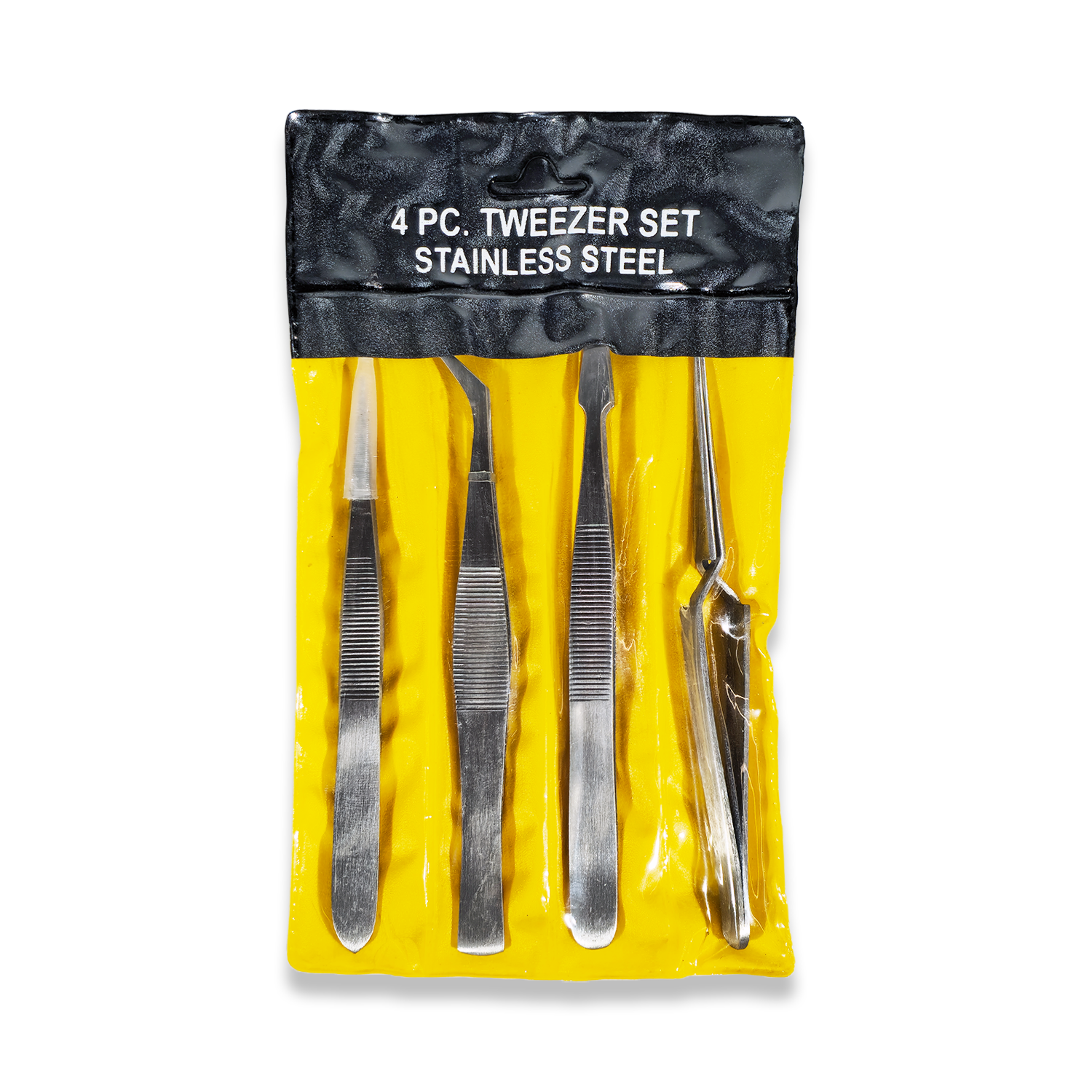 4PC TWEEZER SET STAINLESS STEEL JEWELLERY MAKING WATCHMAKING TOOLS - Image 2