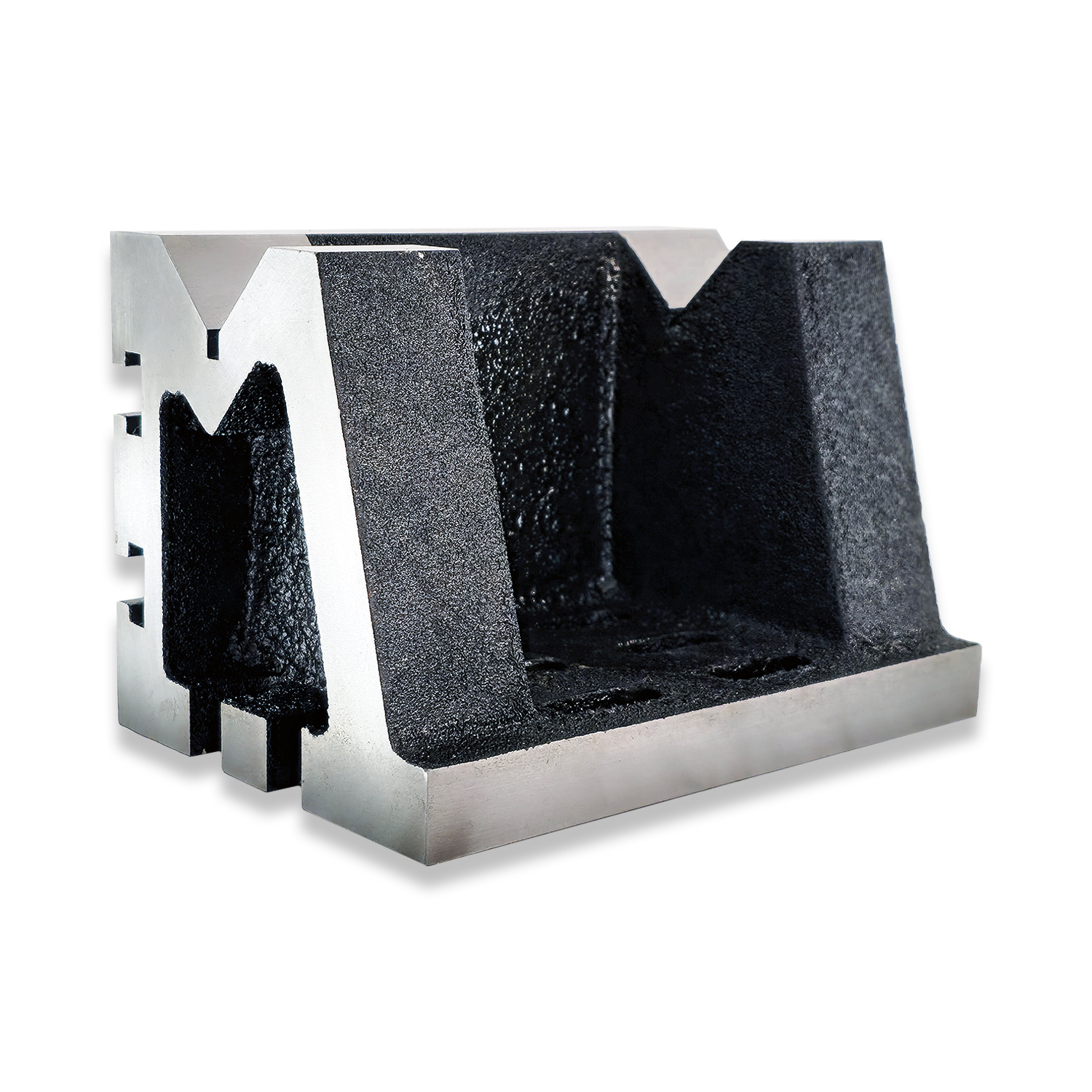 4" x 4" x 6" TEE SLOTTED VEE ANGLE PLATE - Image 2