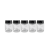 5 AIRBRUSH BOTTLES WITH BLANK LIDS FOR OUR AIRBRUSH RANGE (22CC)