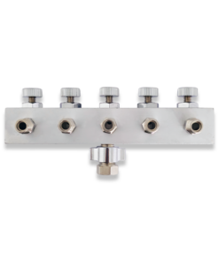 5 WAY AIR HOSE SPLITTER/MANIFOLD FOR AIR COMPRESSORS 1/8" BSP