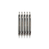 5 X CENTRE DRILLS (1mm DIA)