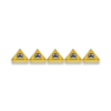 5 X TCMT 11 02 04 REPLACEMENT CARBIDE TIP