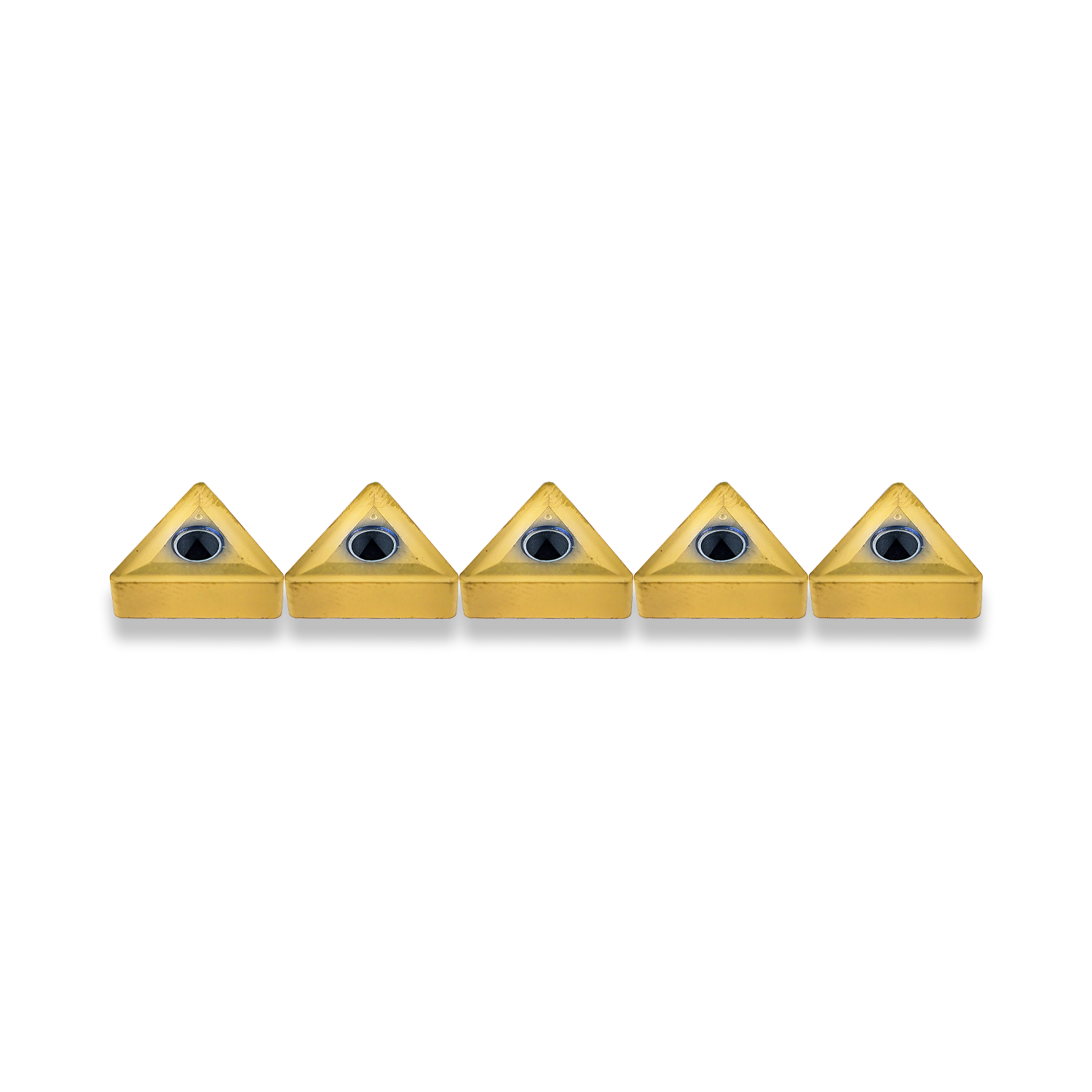5 X TNMG 16-04-08 CARBIDE TIPS X5